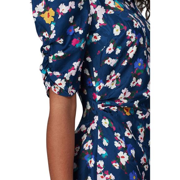 TANYA TAYLOR Liz Floral Silk Jacquard Dress Size 20 (US 14 /16) MSRP $495 - Picture 4 of 16